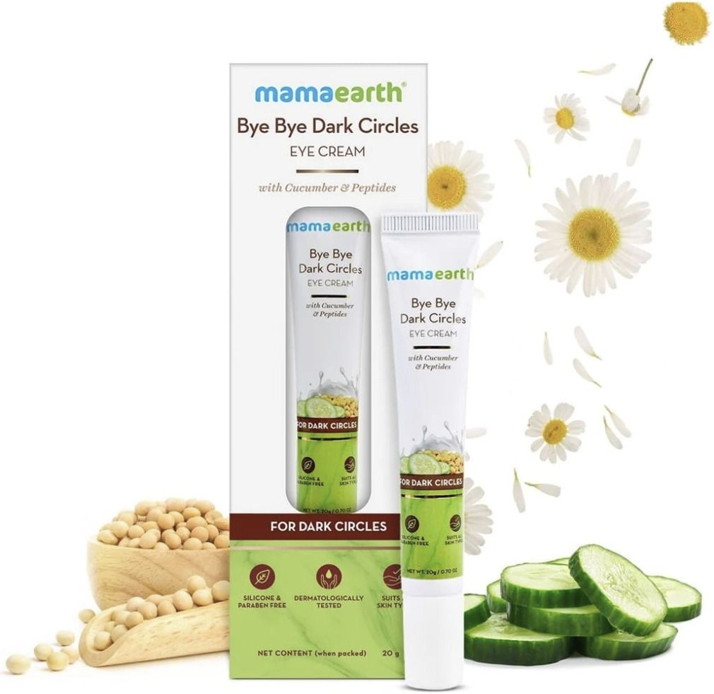 mamaearth Bye Bye Dark Circles Eye Cream-picture-18
