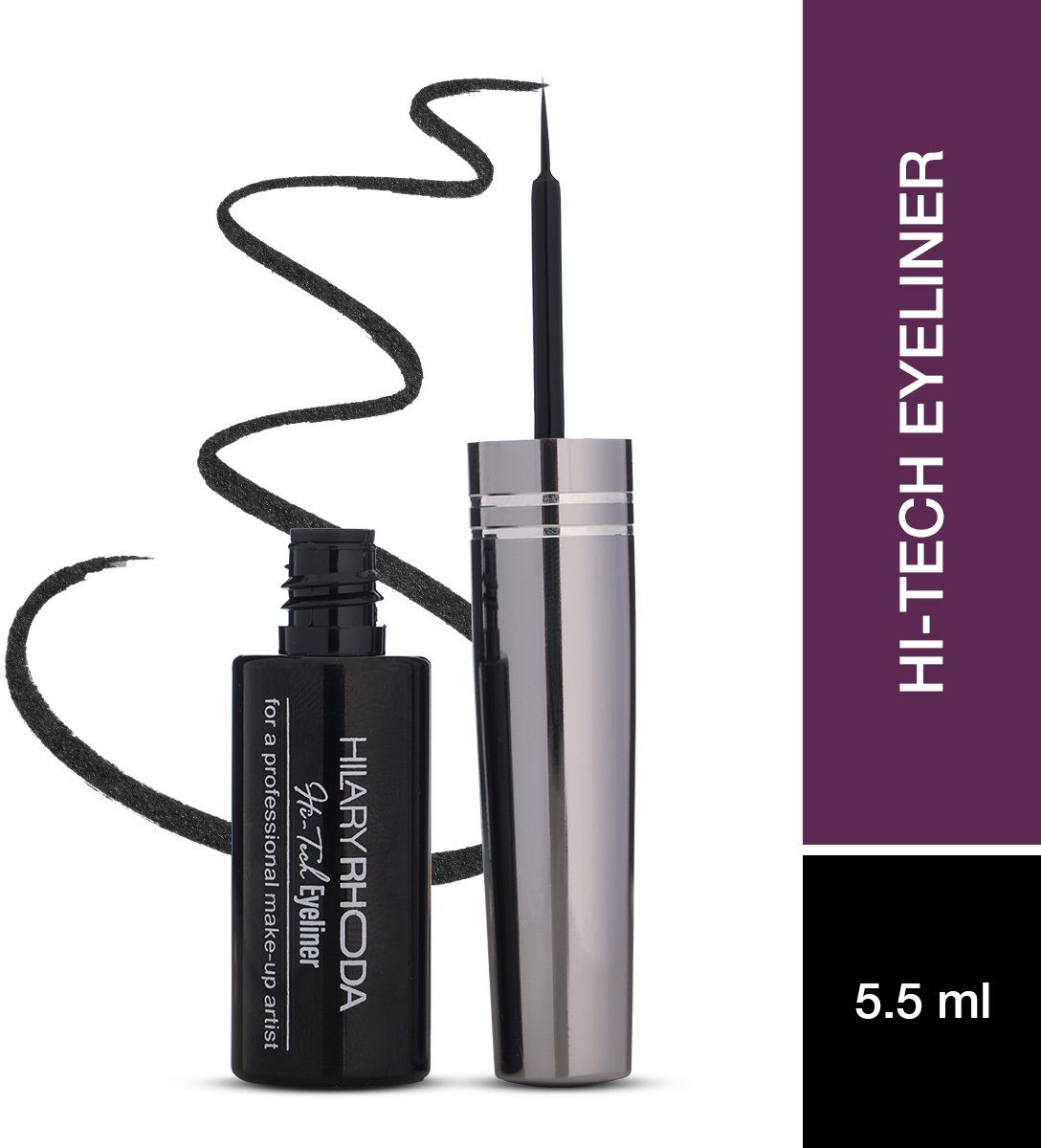hilary rhoda Hi-Tech Eyeliner | Water-Proof & Smudge-proof Eyeliner |Precision Tip Eyeliner | 5.5 ml-picture-34