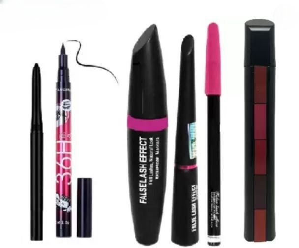 Kajal & 3in1 Eyeliner , Mascara , Eyebrow Pencil & Liquid-Eye Liner 36H 20 g-image-32