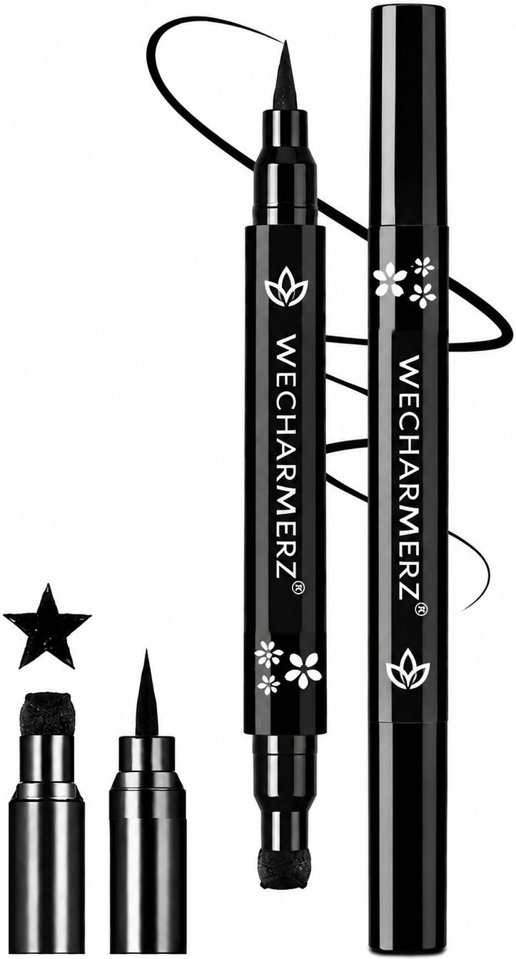 eyeliner water proof smudge proof stamp eyeliner,star shape long lasting 1 2.5 g-image-20