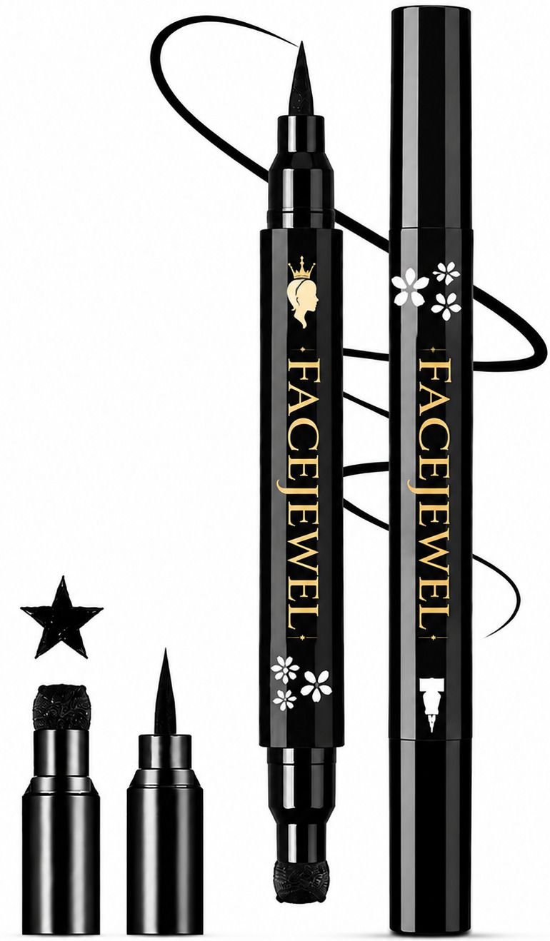 Eyeliner Stamp Waterproof Long Lasting Star Shape 2.5 g-image-21