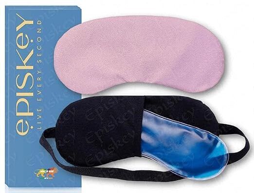 Pain Relief Cooling Gel Relaxing Eye Sleep Mask for Dark Circles | Pink-GL