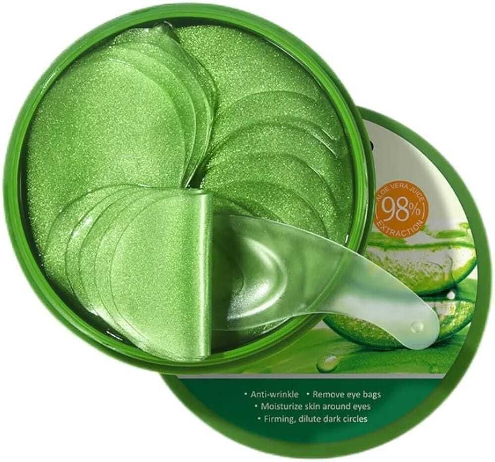 Seaweed Hydrogel Under Eye Patches for Dark Circles & Hydration | Women & Men