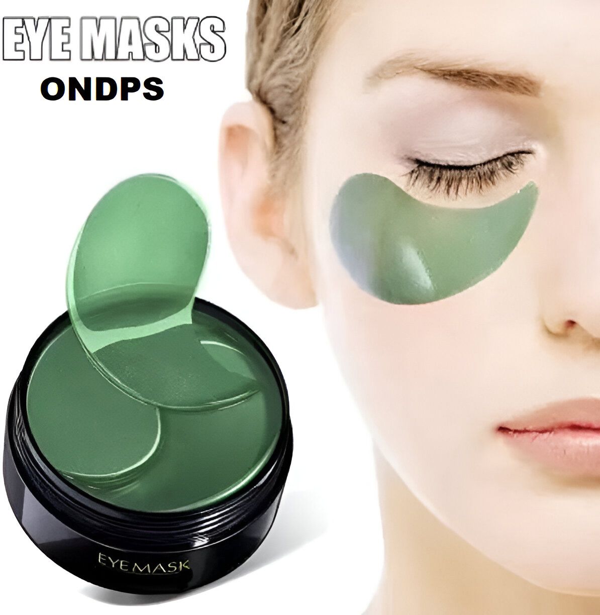 Under Eye Patches for Dark Circles with AloeVera Pack of 60 Eye Cooling Gel Pads-image-45