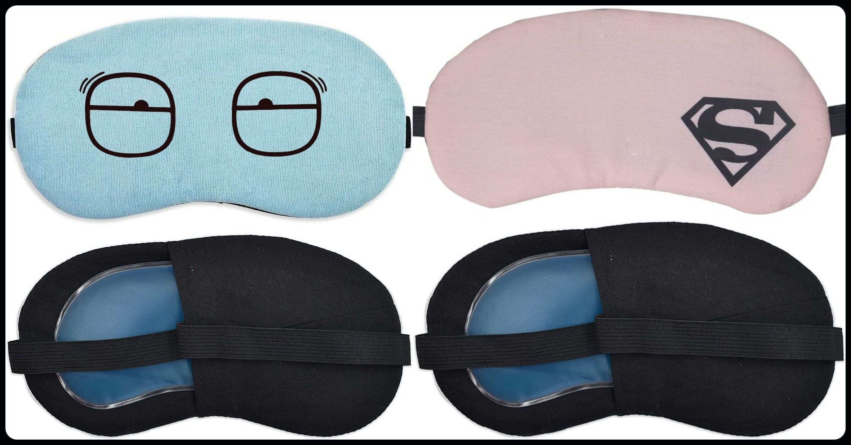 elecsera Refreshing Cooling Gel Sleep Mask for Instant Relief-EYE MASK-picture-2