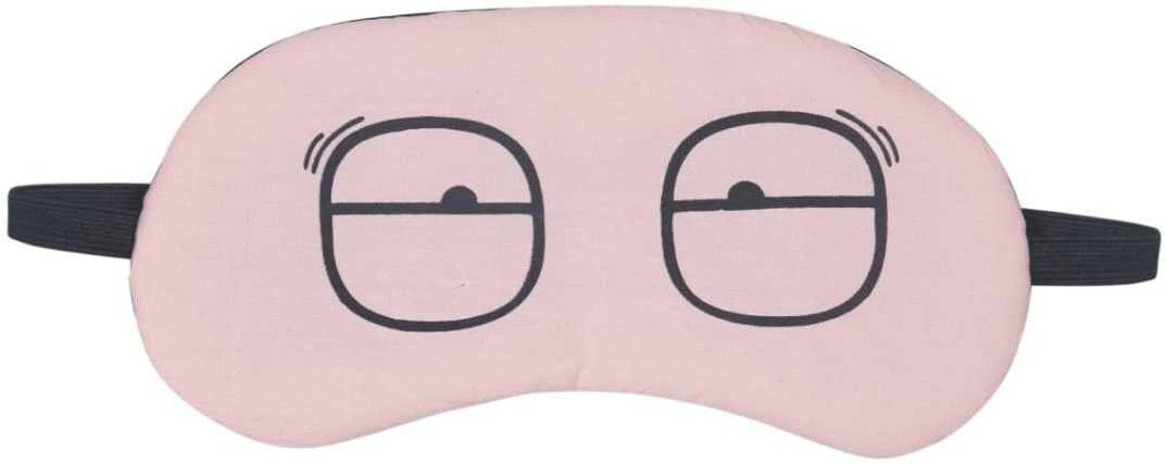 Sleeping Eye Shade Mask Cover for Insomnia, Meditation, Puffy Eyes and Dark Circles Sleeping Pink With Gel Eye Shade 1 PC PINK-image-1