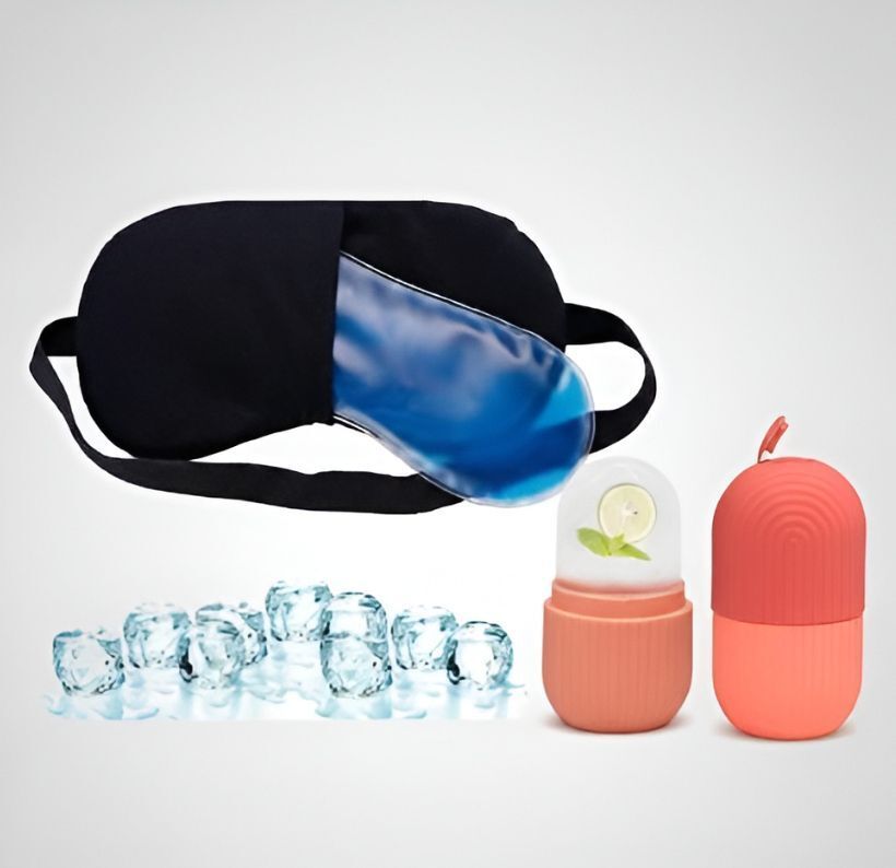 Relaxing Eye Gel Mask for Dark Circles,AND Ice Roller For Face-image-32