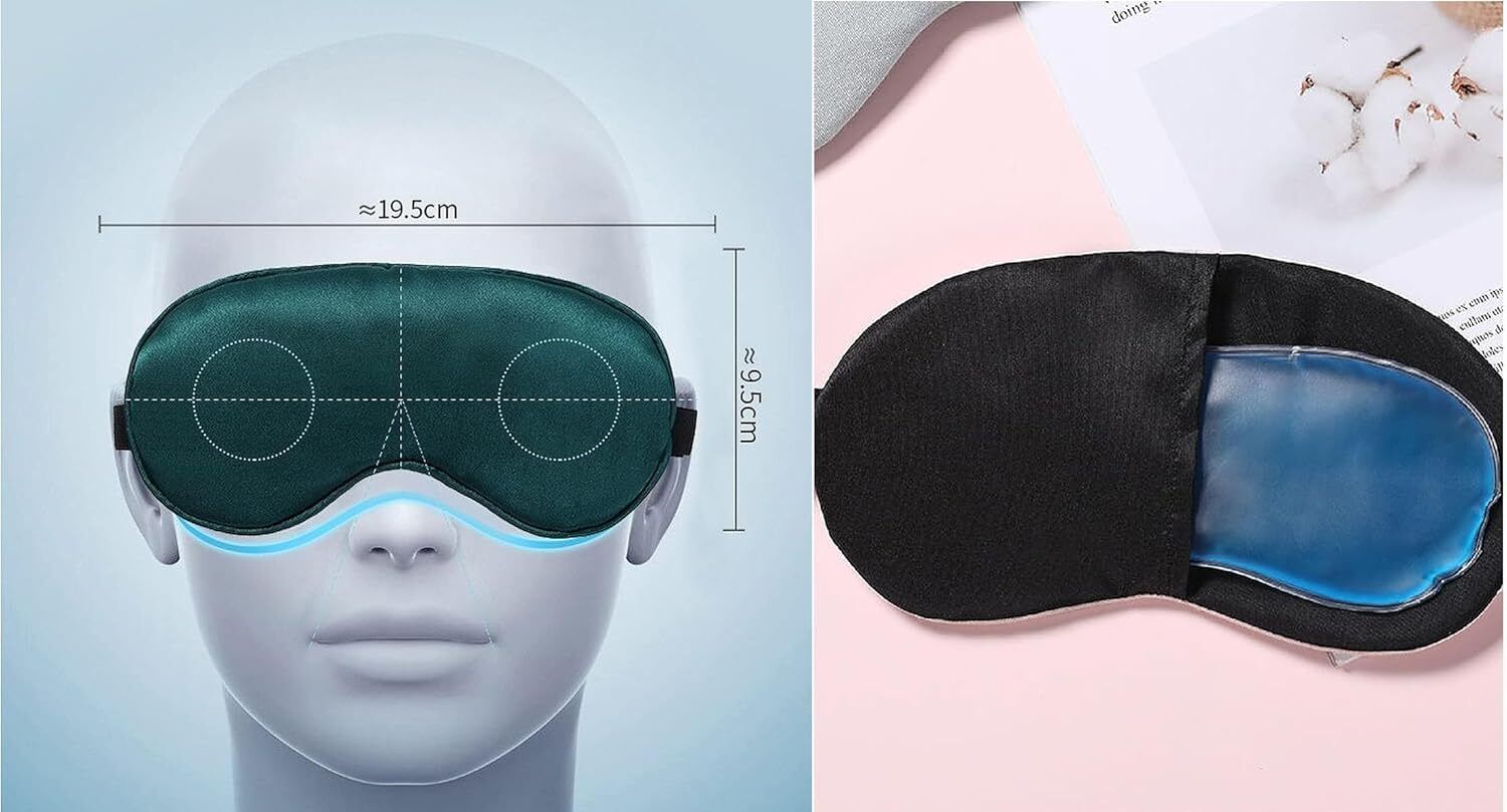 reusable eye mask cooling sleeping mask gel eye mask for sleeping