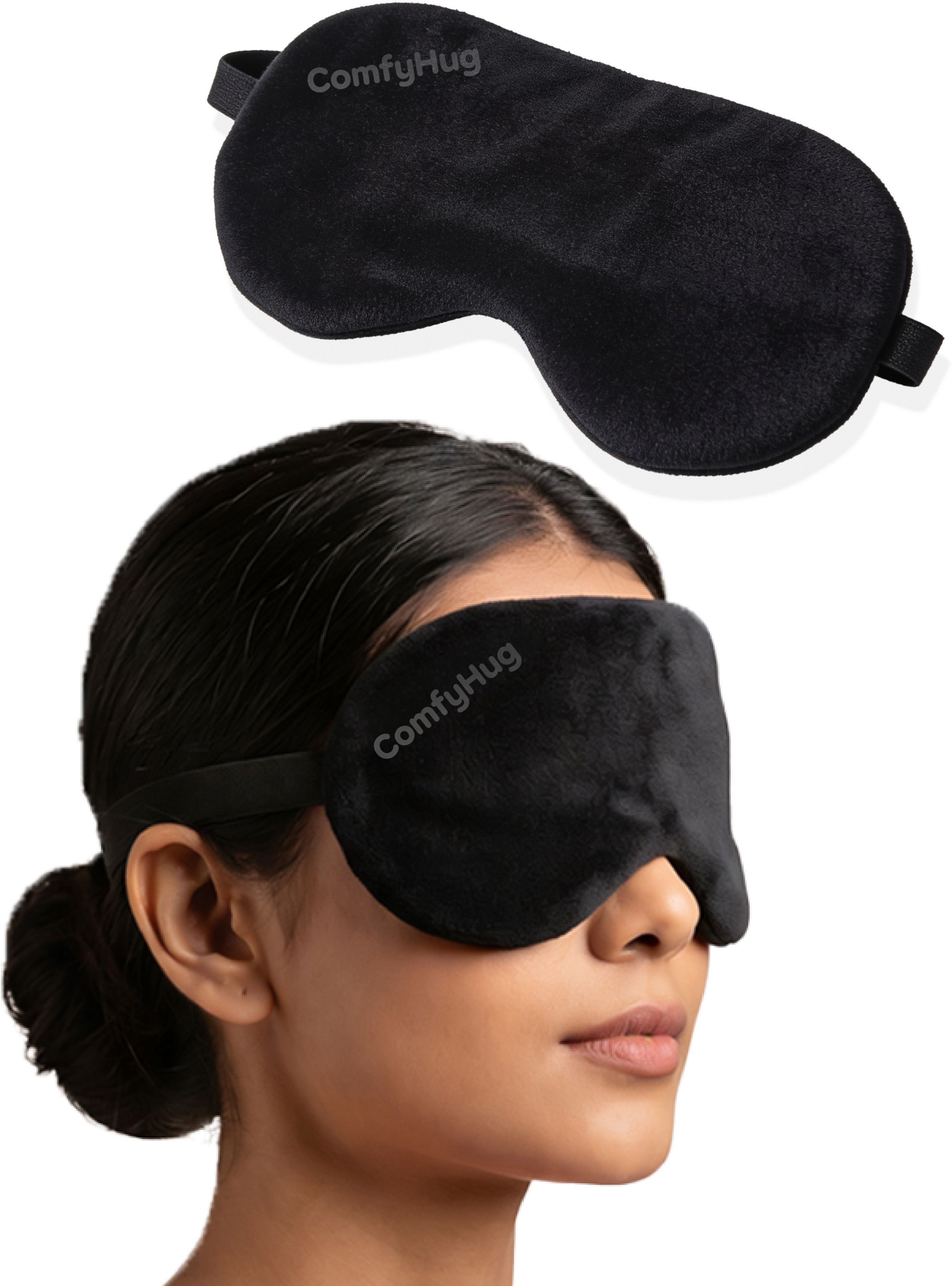 Sleeping Eye Mask with Adjustable Strap, Blindfold Sleep Mask for Men & Women-image-2