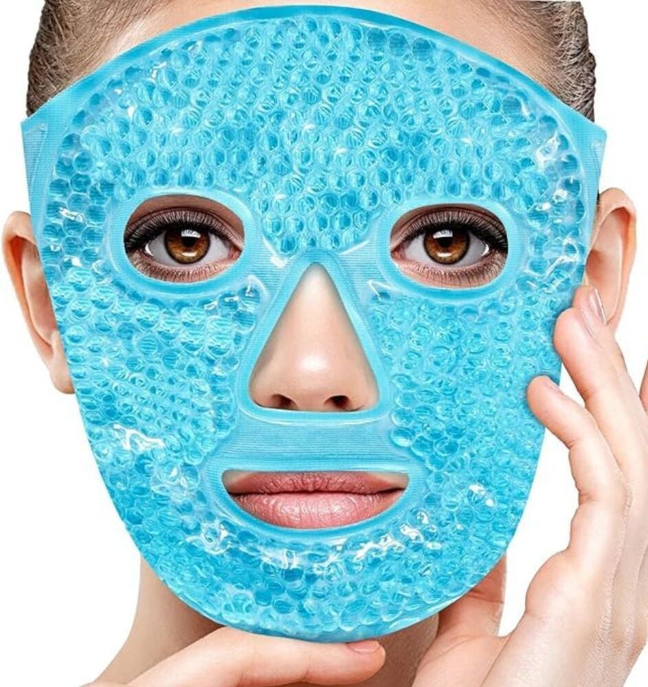 comfortinglives Reusable Gel Cooling Face Mask for Spa Like Facial Therapy at Home-picture-21