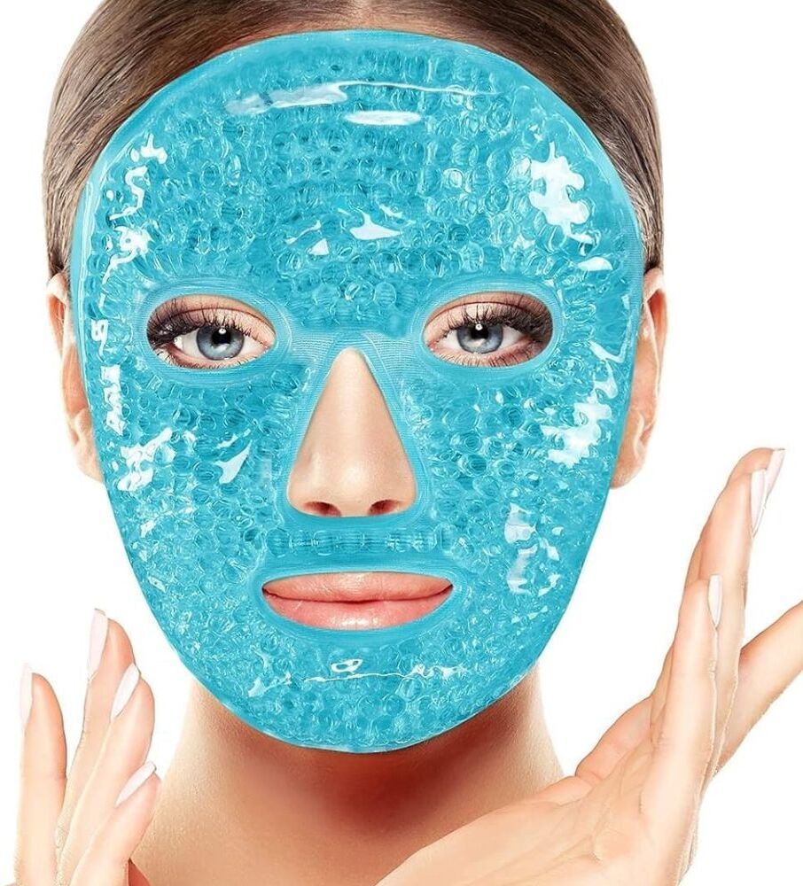 comfortinglives Reusable Cooling Gel Face Mask with Soft Fabric Cover for Daily Facial Comfort-picture-18
