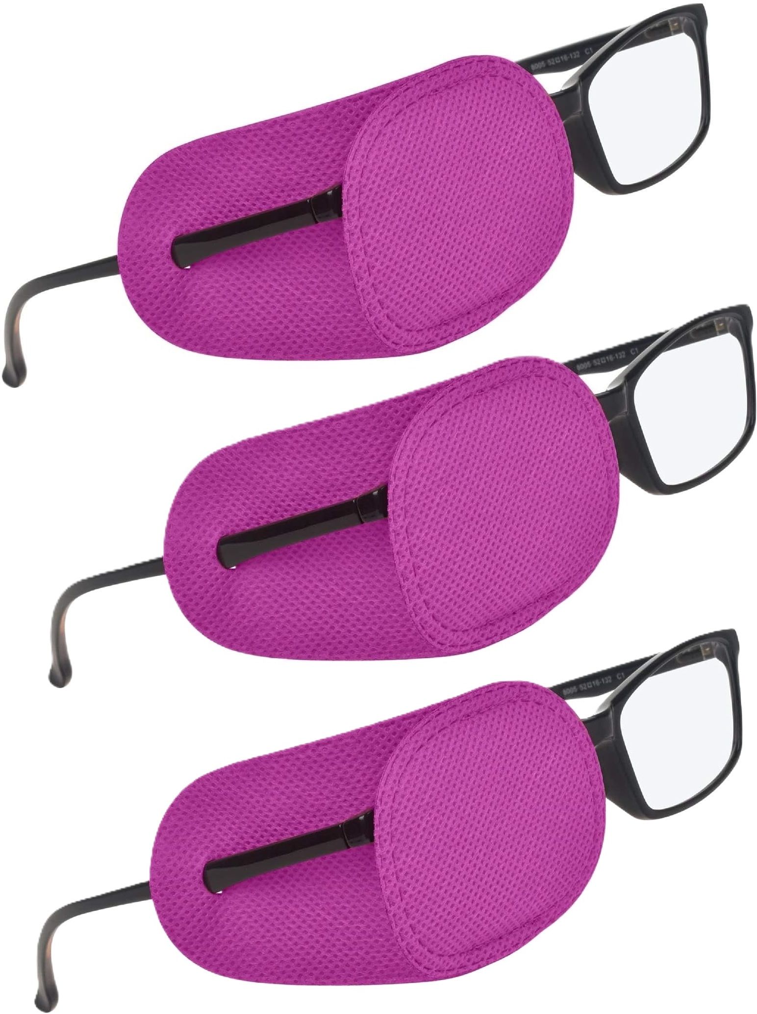 Eyepatch for Kids Amblyopia Eye Patches Lazy Eye Patch (3pk Pink)-image-8