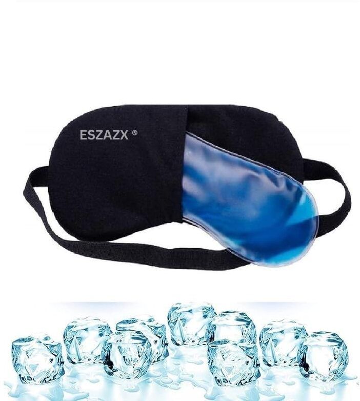 Eye Mask with Gel | Sleeping mask with Cooling Gel Pack | Eye Gel Mask-image-32
