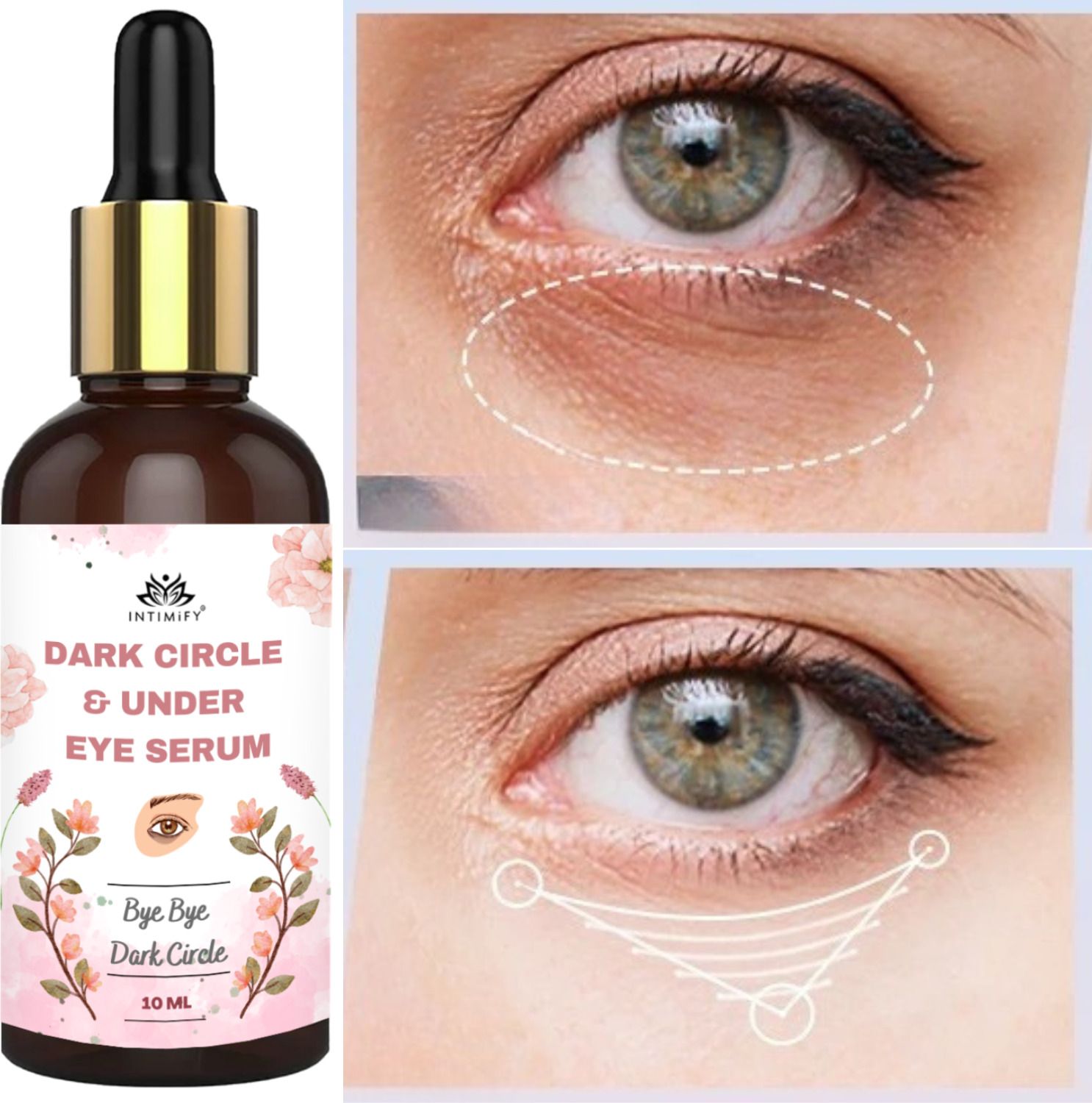 intimify Dark Circle Removal Serum, reduce puffiness around the eyes-picture-0