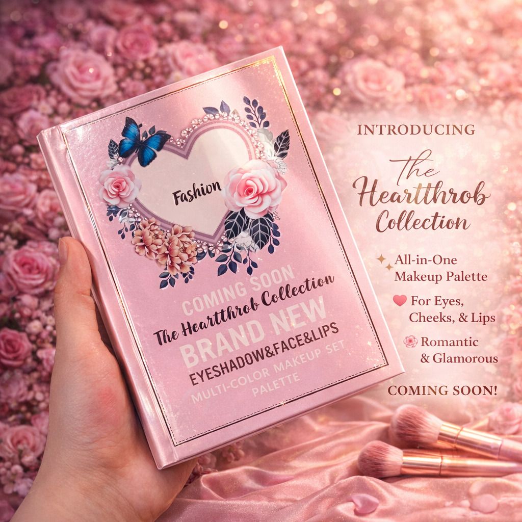 FASHION HEARTTHROB MAKEUP KIT ALL IN ONE BOOK MAKEUP PALETTE-image-44