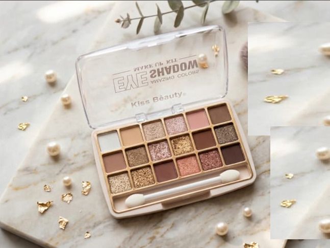 Professional Mattes & Shimmery Finish Eye Shadow Palette (Pack of 1) 8 g-image-8