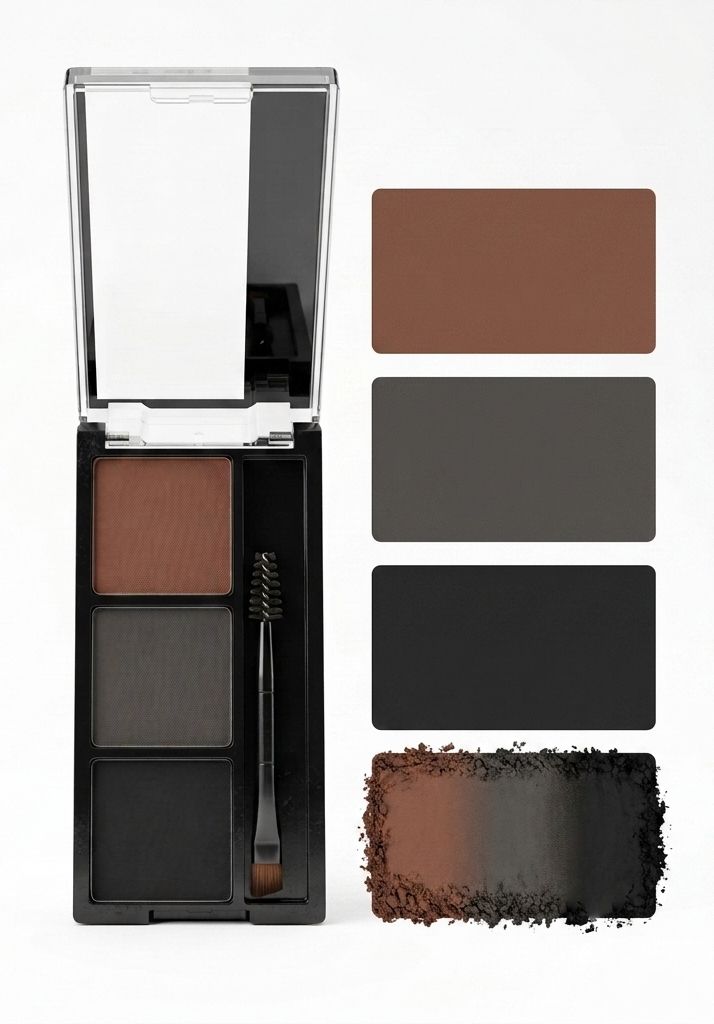 Eyebrow Powder Palette Dual-Ended Brush 9 g-image-36