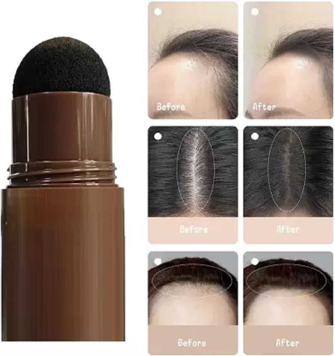 Black Natural Hairline Powder And Hairline Shadow Powder Stick 10 g