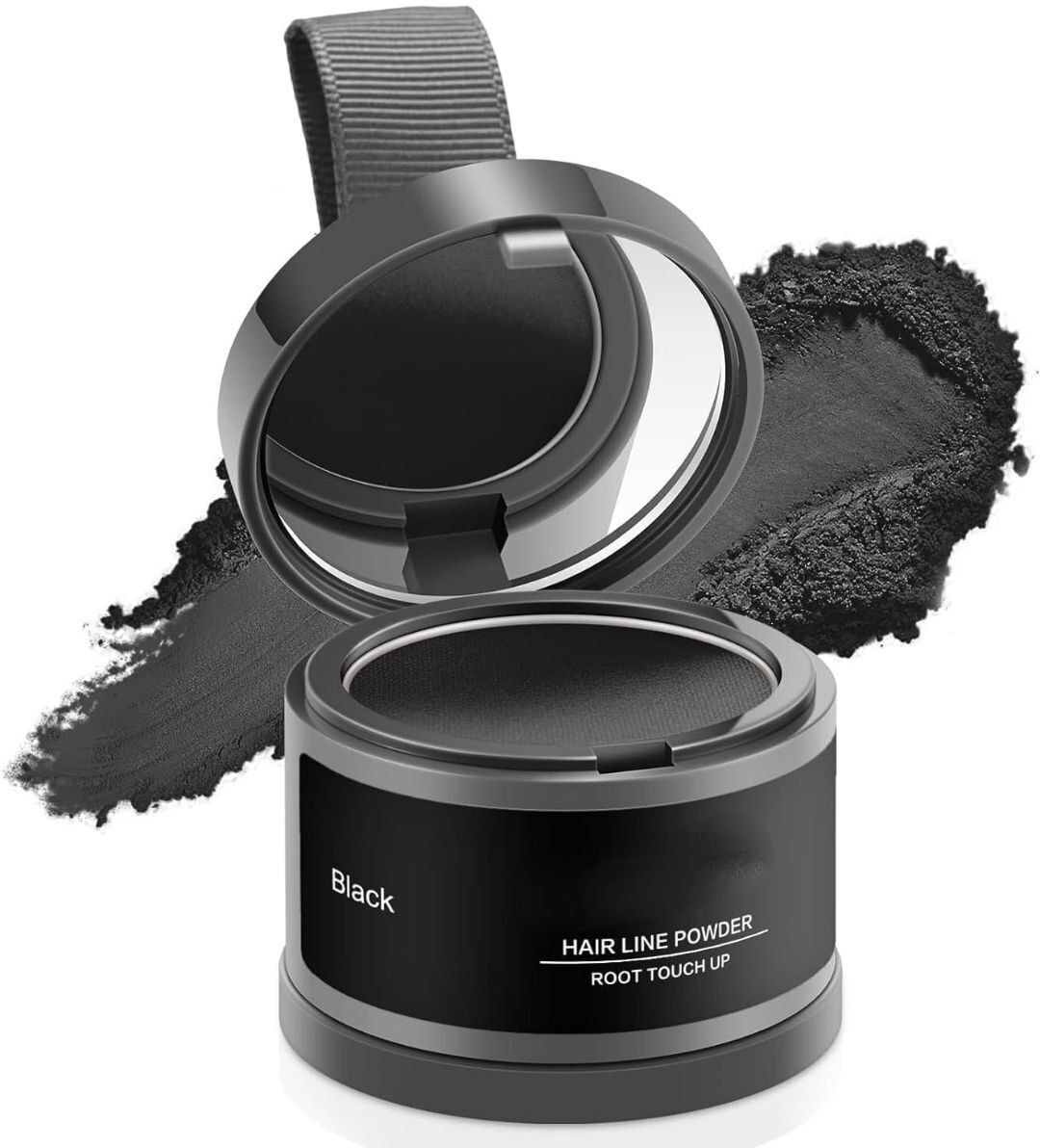 Cover-Up Hair Powder, Helps Cover Grey Roots & Bald Spots Instantly , BLACK 4 g-image-32