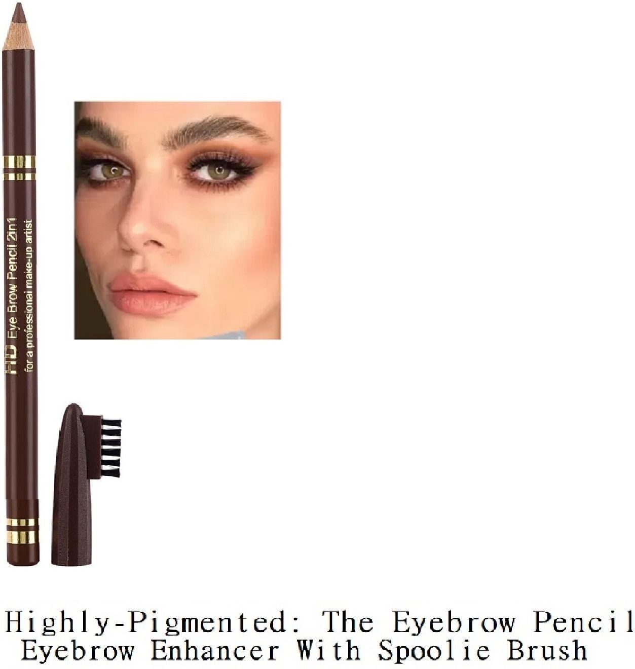 PC1 Natural & Long-lasting Finish Eye Brow Definer Pencil-image-20