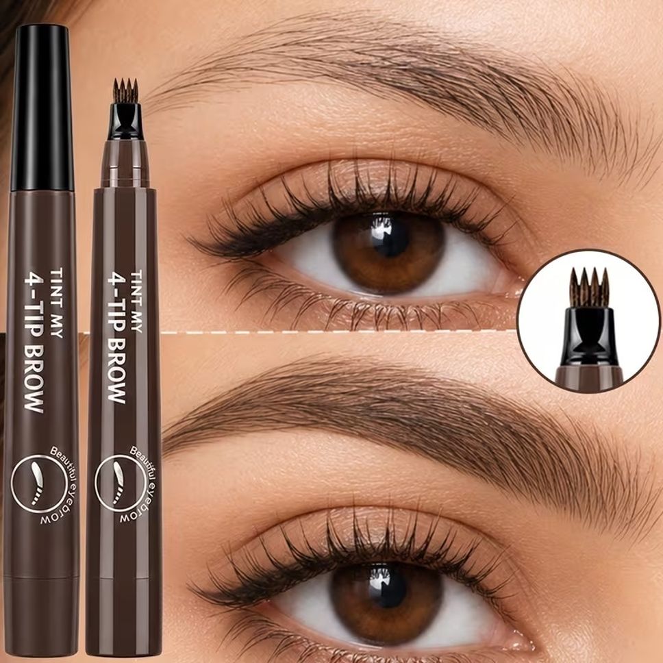 Eyebrow Pencil with a Micro-Fork Tip Applicator Creates Natural Looking Brow Pen-image-5