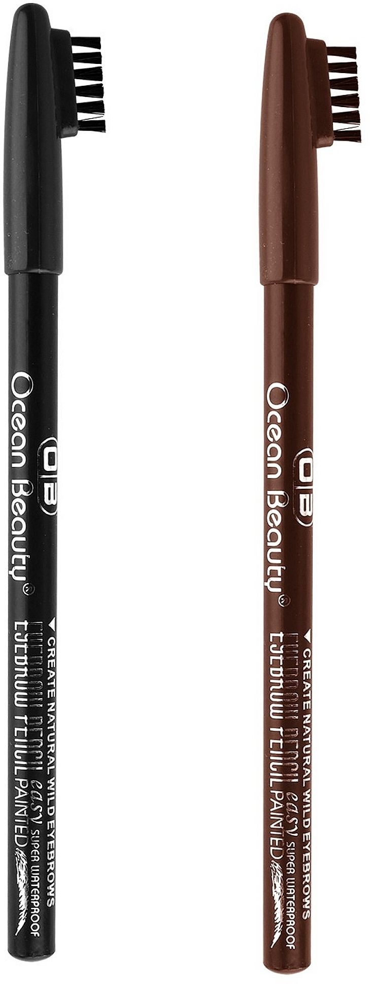 Professional Easy Super Waterproof Long Wear Eyebrow Pencil With Brush-image-43