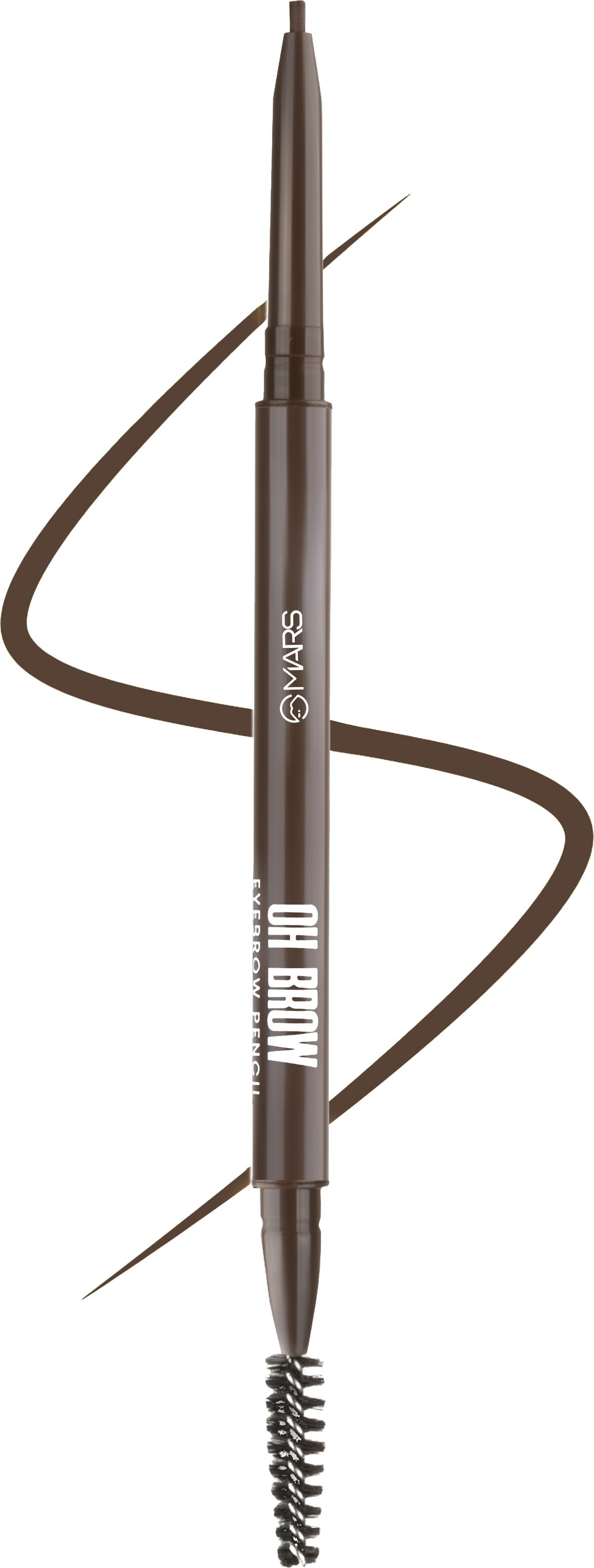 mars Oh Brow Dual-Ended Eyebrow Pencil With Spoolie, Long-Lasting & Easy To Glide-picture-25