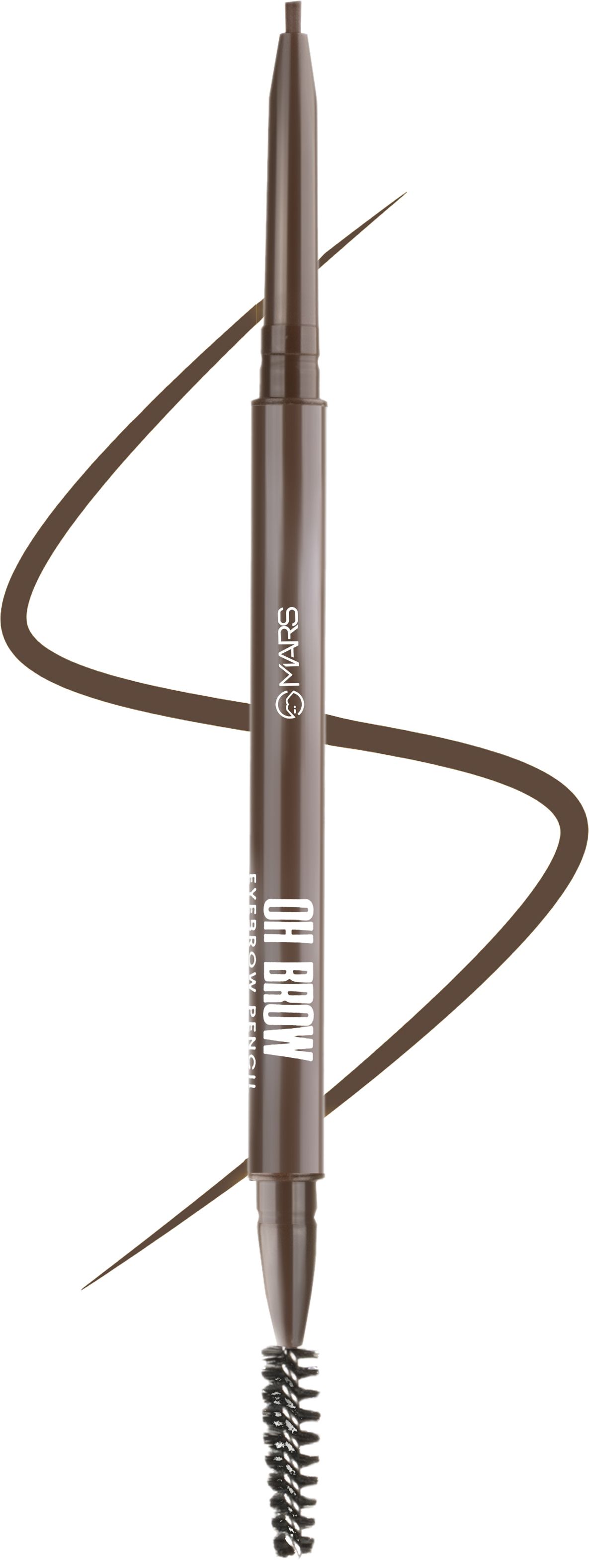 Oh Brow Dual-Ended Eyebrow Pencil With Spoolie, Long-Lasting & Easy Glide