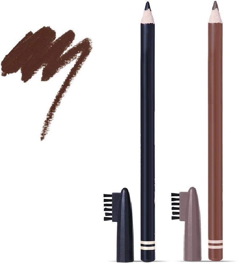 Eyebrow Pencil 2 Packs, Waterproof Smudge-Proof Brow Pencil with Brow Brush-image-32