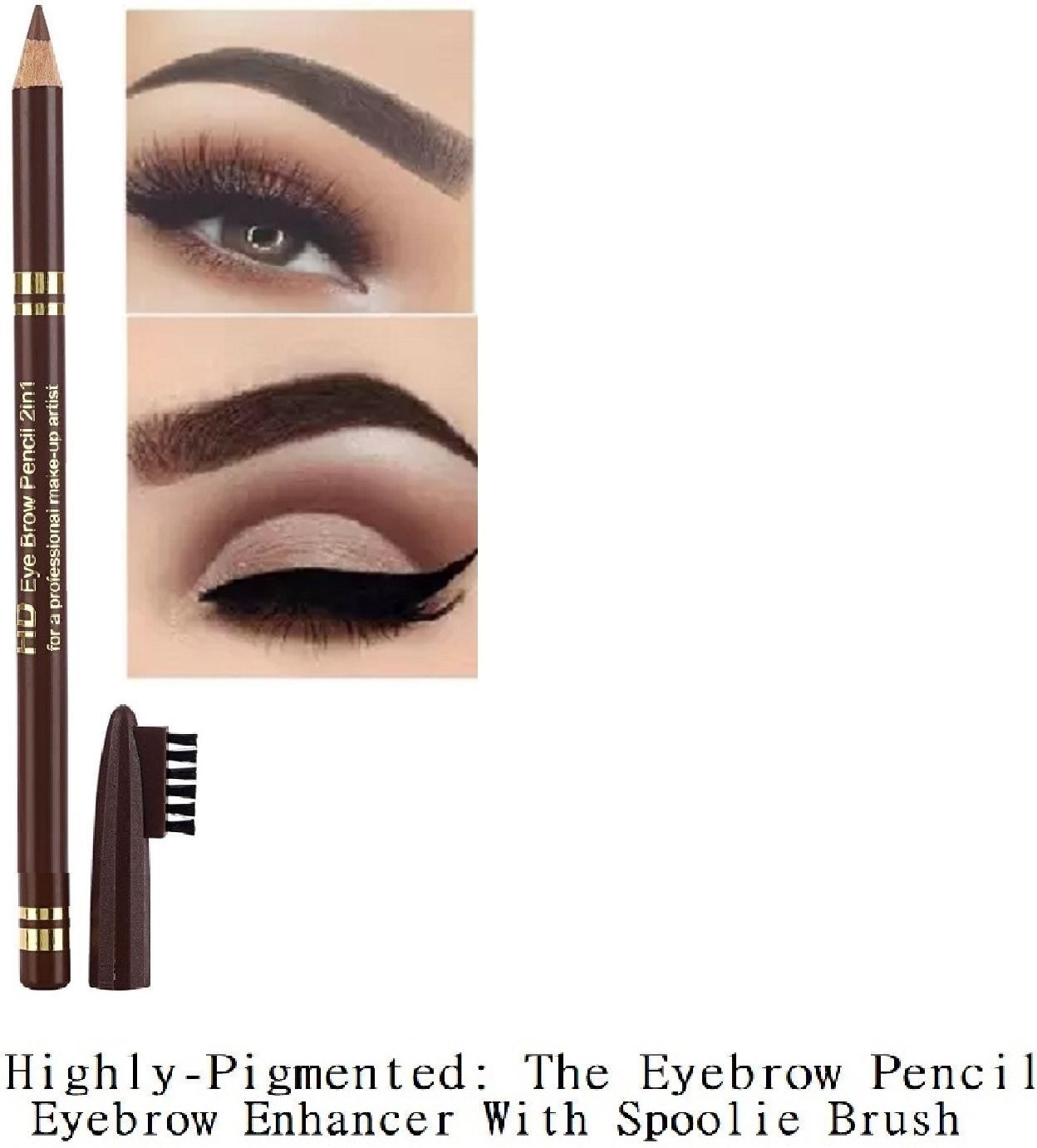 Professional Natural & Long-lasting Finish Eye Brow Definer Pencil-image-19