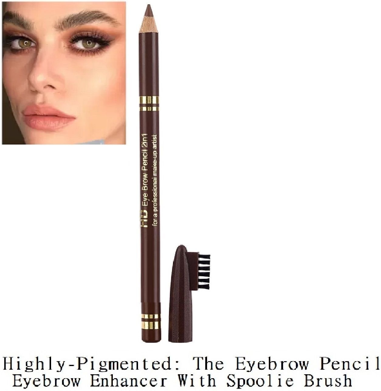Matte Natural & Long-lasting Finish Eye Brow Definer Pencil-image-21