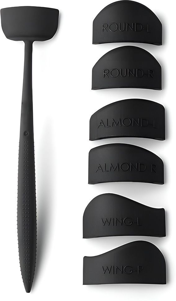 6 in 1 Eyeshadow Eyeliner Crease Line Kit Applicator Quick Fixer Eye Makeup Tool-image-26