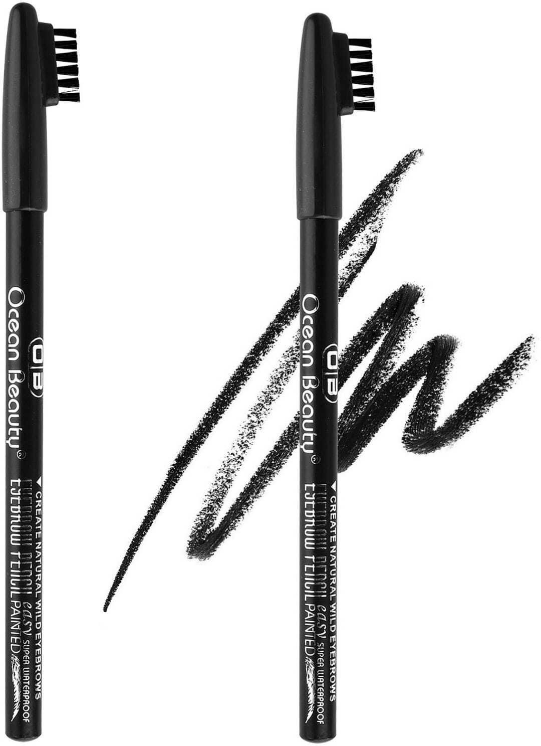 Professional Easy Super Waterproof Long Wear Eyebrow Pencil With Brush-image-44