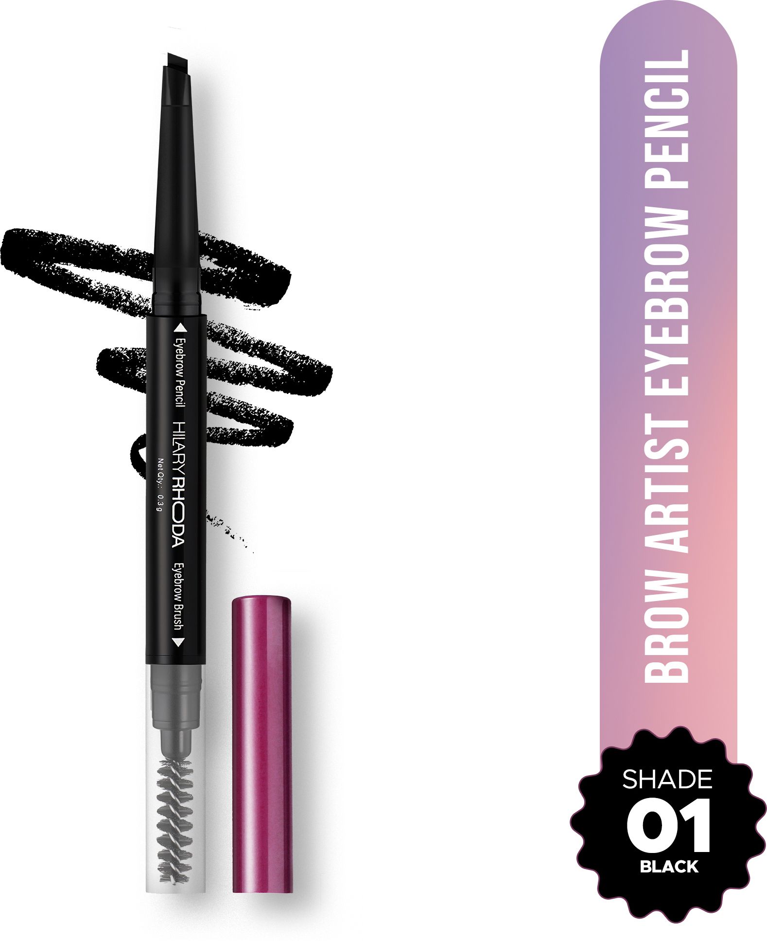hilary rhoda Brow Artist Eyebrow Pencil | Dual-Ended Eyebrow Pencil | Highly Pigmented-picture-33