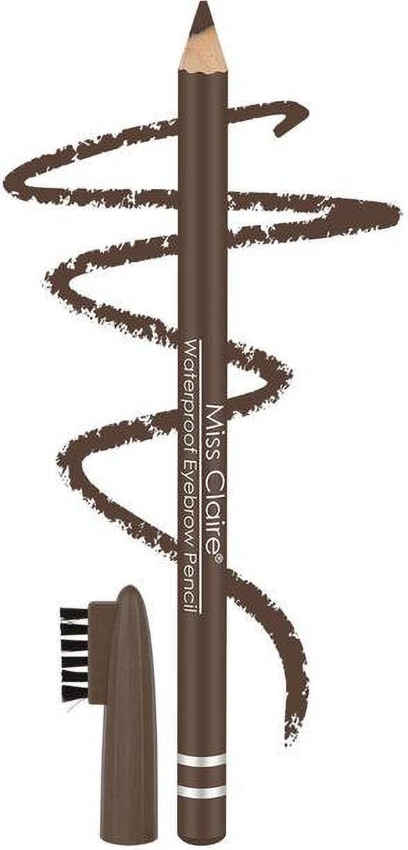 miss claire Waterproof Eyebrow Pencil - 02 Dark Brown (1.4g) (Dark Brown)-picture-24