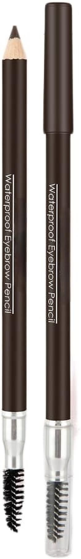 Waterproof Eyebrow Pencil With Mascara Brush-image-35