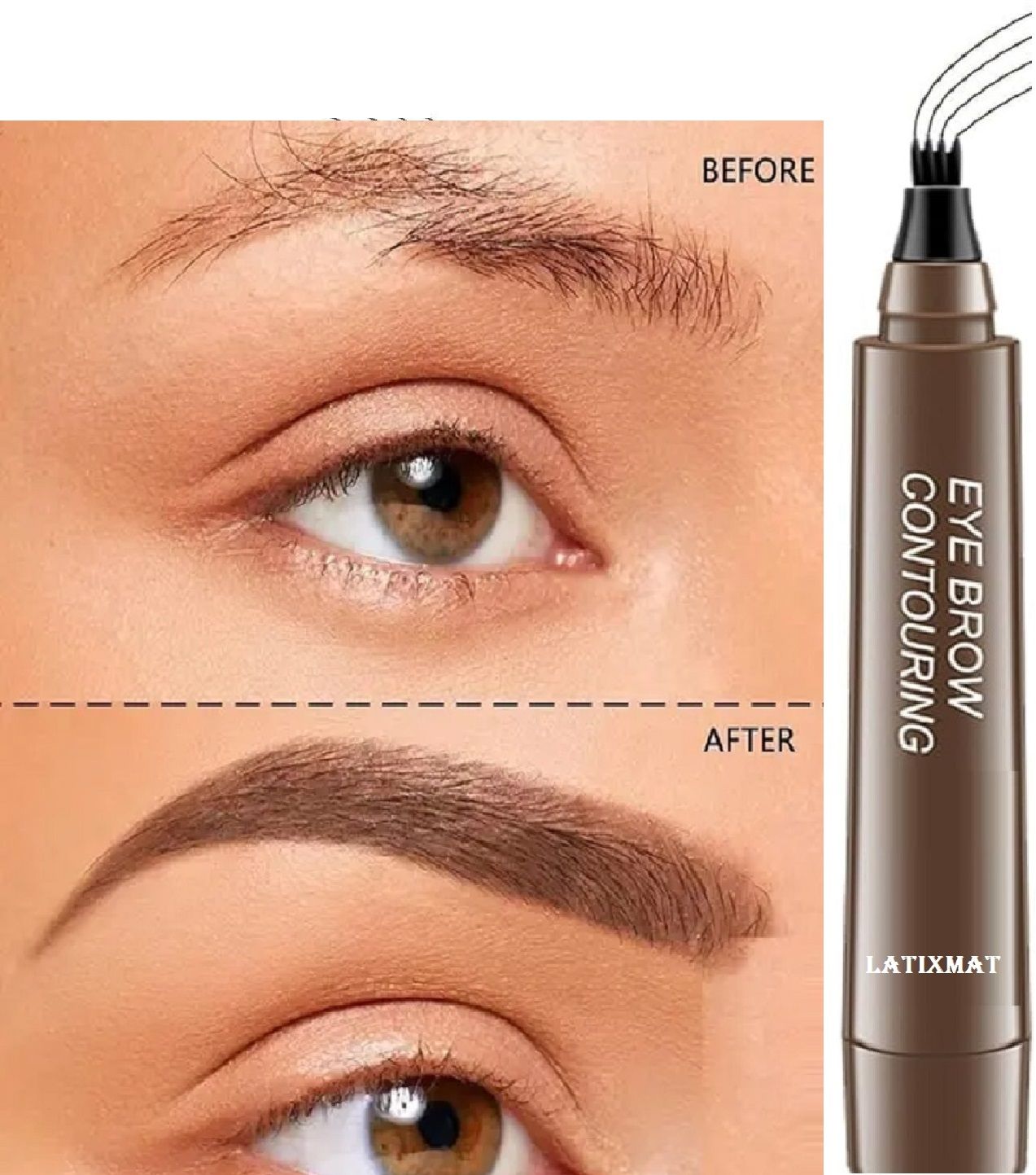 latixmat tattoo eyebrow pen black Hair Styler/ 1 g-picture-3