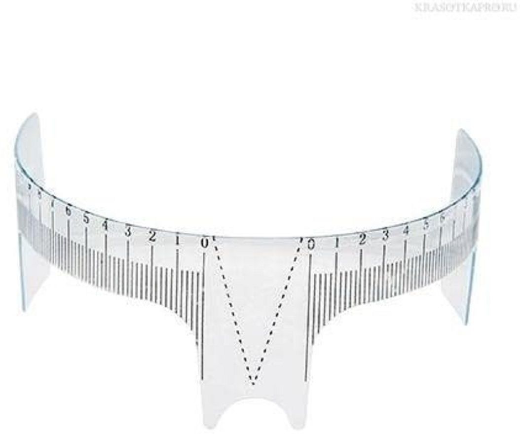 Eyebrow Ruler Head for Microblading Permanent Makeup Measure Head Eyebrow Stencil-image-46