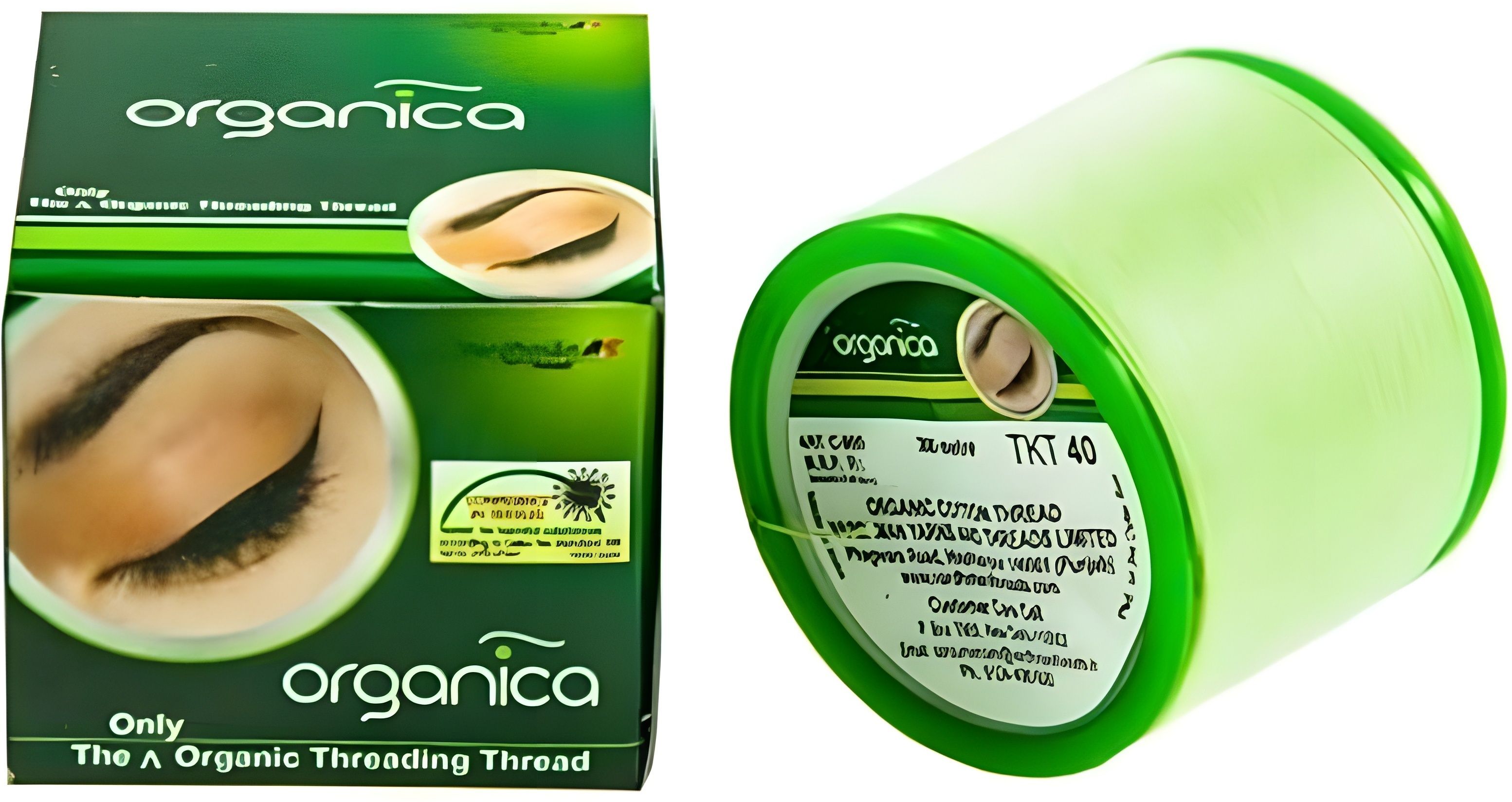 Organic Eyebrow Hair Remover Cotton Threading Organic Threads -1 Spool X 300 m Eyebrow Thread