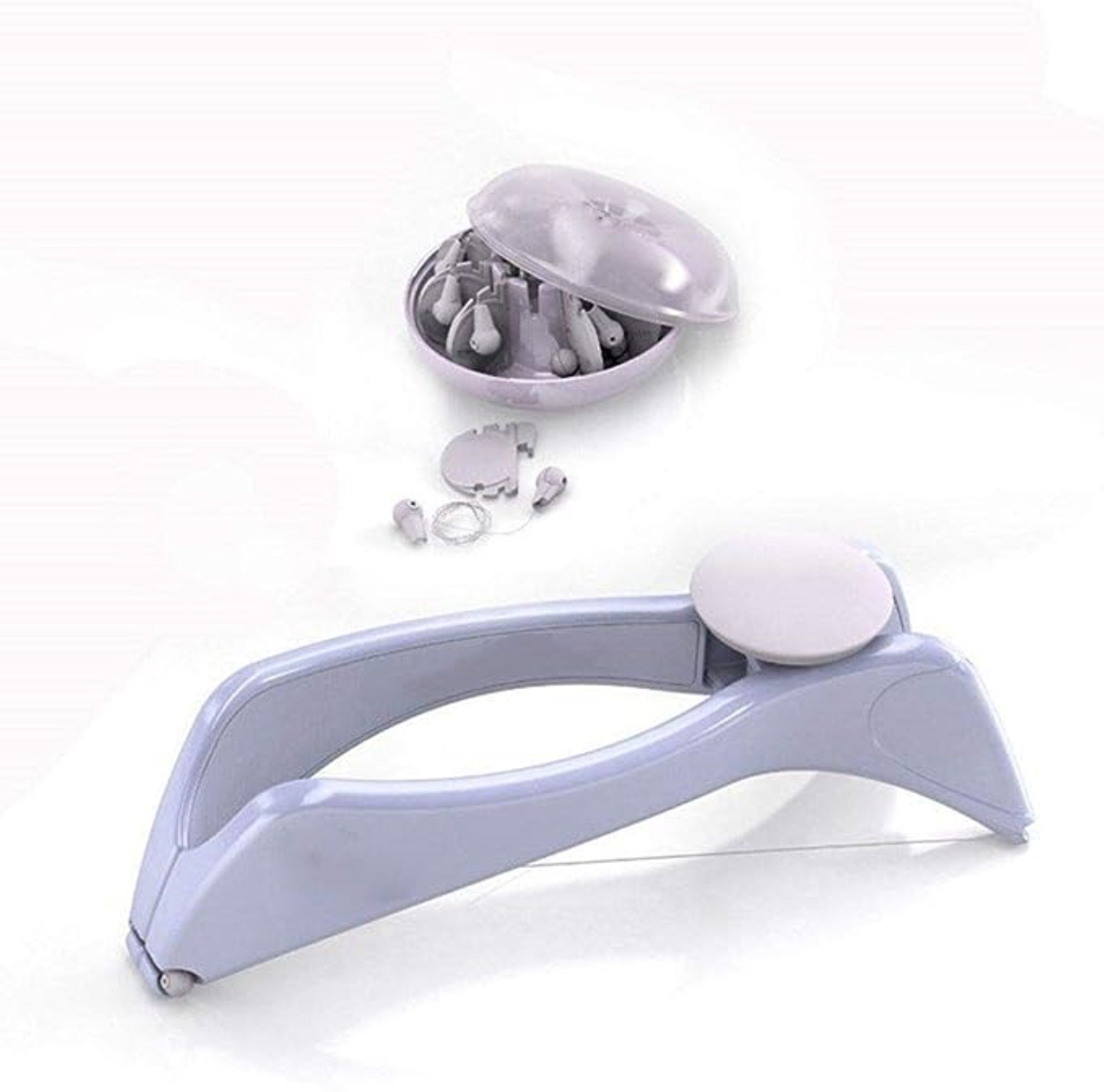 Navika Eyebrow Face and Body Hair Threading and Removal System Pack of 10) 2 Cordless Epilator-image-24