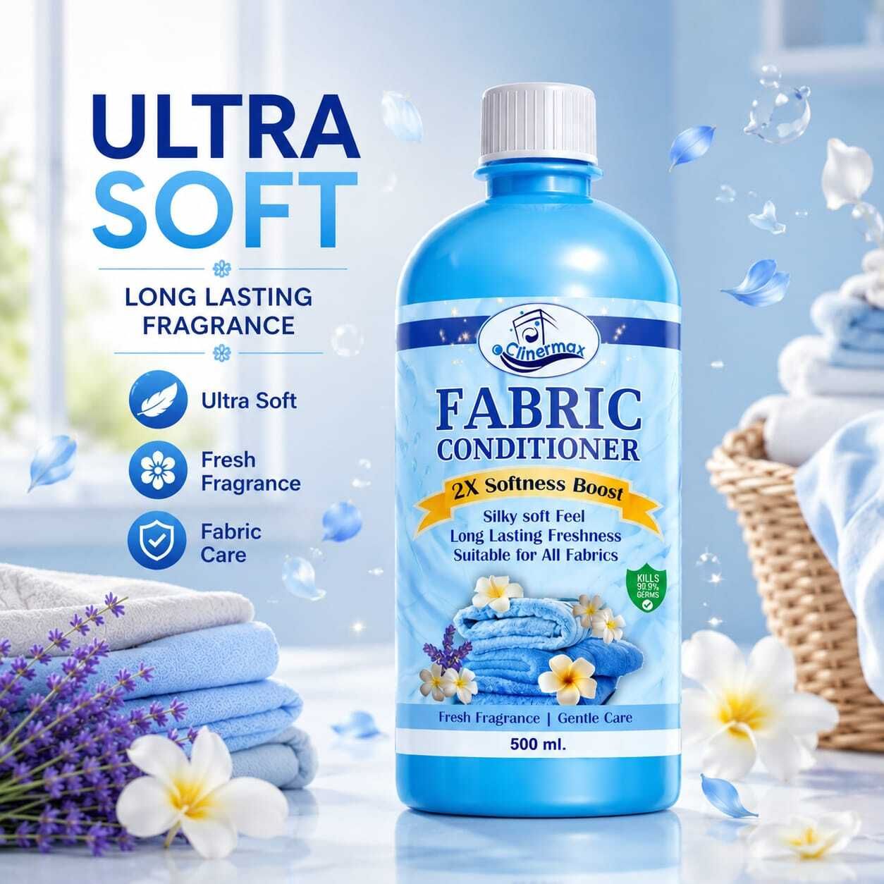 Baby Fabric Conditioner 500ml | Ultra Soft Laundry Care for Delicate Clothes-image-21