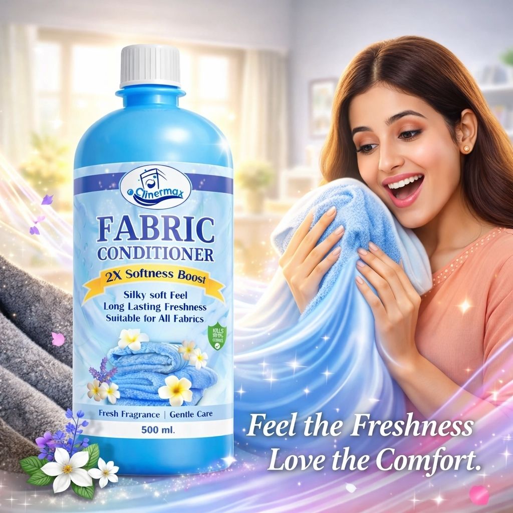 clinermax Fabric Conditioner Liquid 500ml | Long Lasting Fragrance Softener-picture-40
