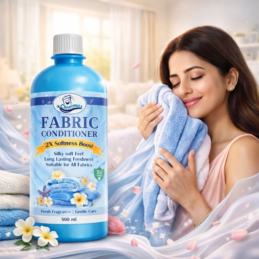 clinermax Fabric Softener 500ml | Long Lasting Fragrance | Smooth Clothes Care-picture-12