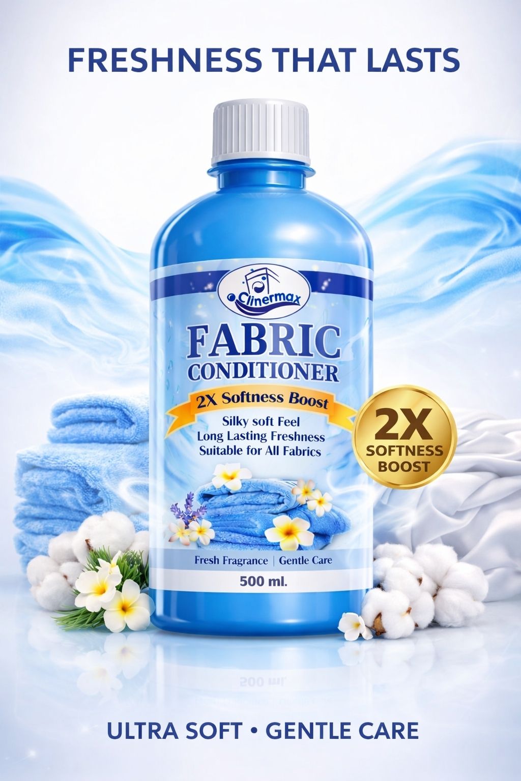 Baby Clothes Conditioner 500ml | Fabric Softener for Soft & Fresh Laundry-image-32