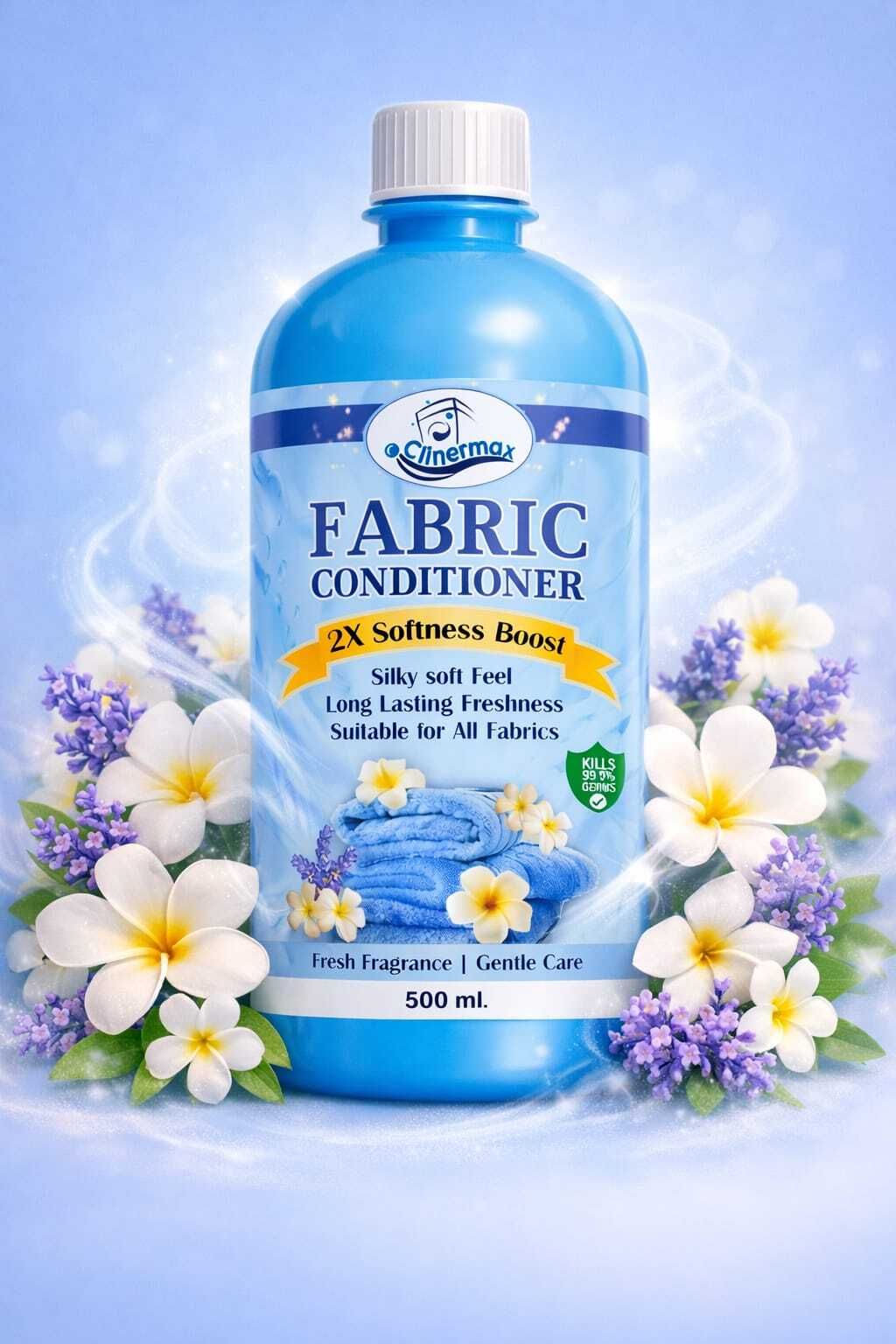 clinermax Fabric Softener 500ml | Ultra Soft Clothes & Long Lasting Fresh Fragrance-picture-43