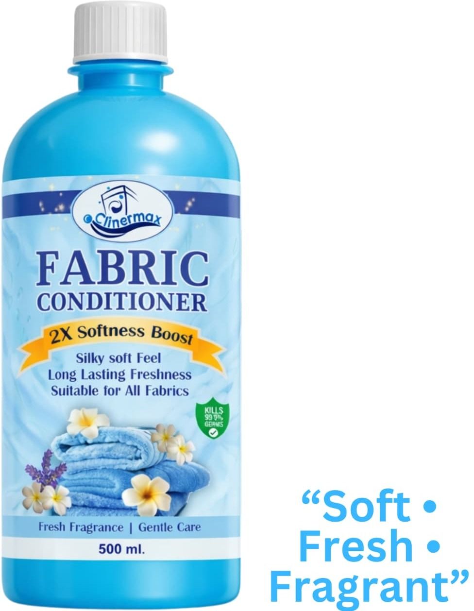 clinermax Fabric Softener 500ml | Long Lasting Fresh Fragrance | Soft Clothes-picture-39