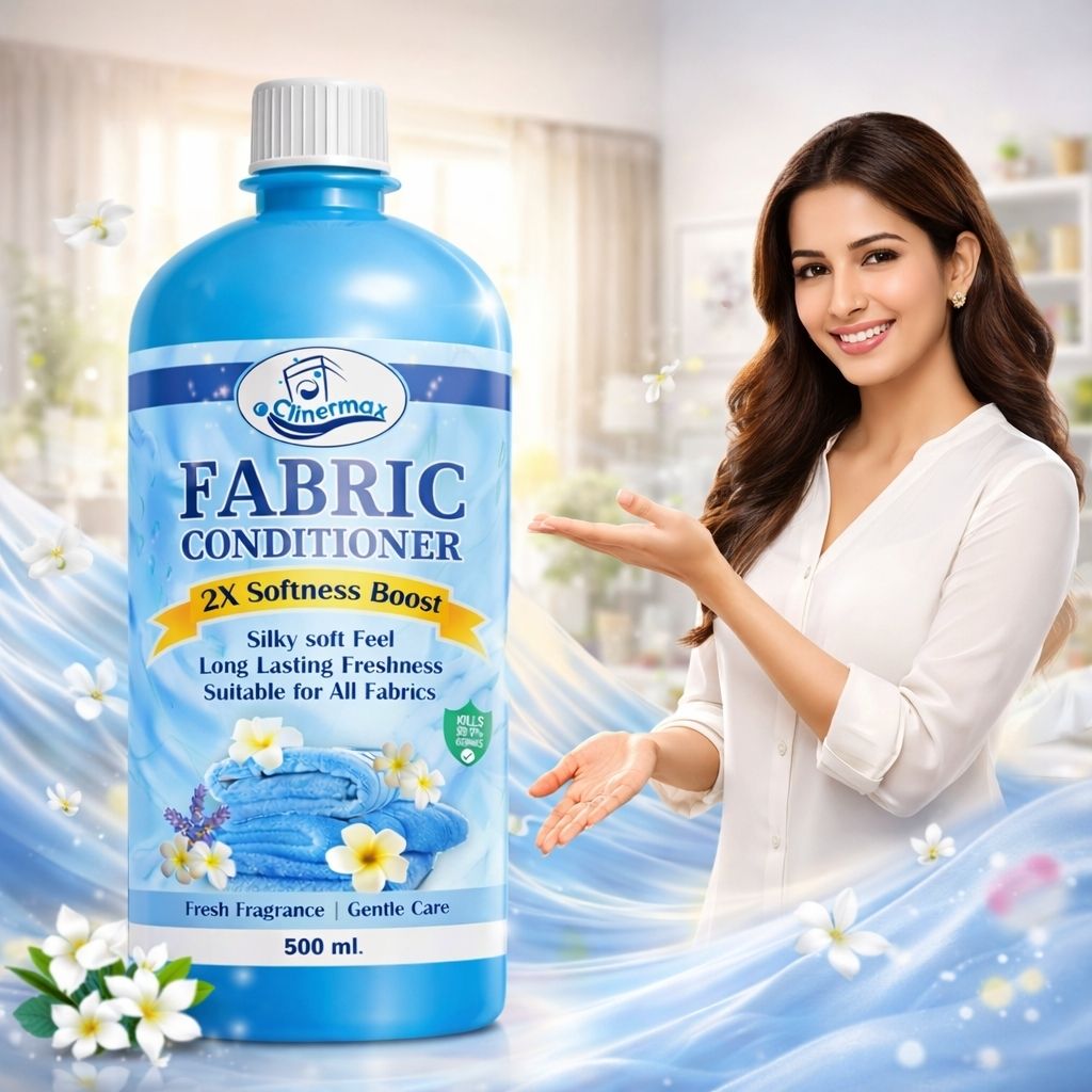 clinermax Fabric Softener 500ml | Fresh Fragrance | Ultra Soft Clothes Care-picture-37
