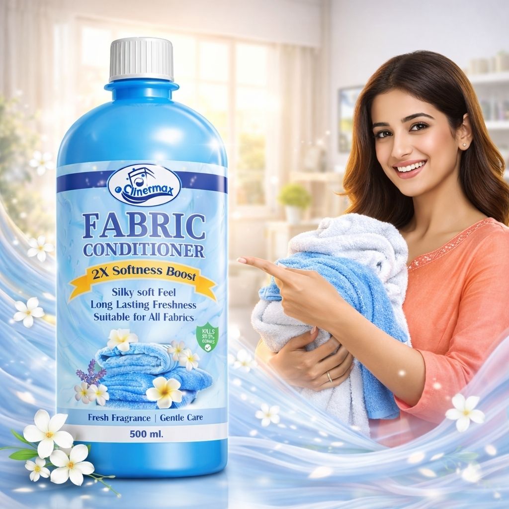 clinermax Fabric Conditioner Liquid 500ml | Soft Smooth Clothes & Fresh Fragrance-picture-30