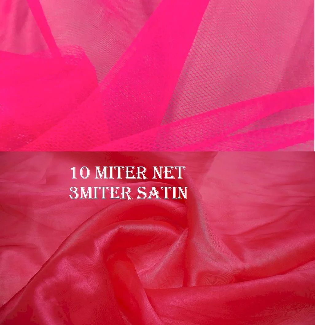 Unstitched Net/Lace Multi-purpose Fabric Self Design-image-21