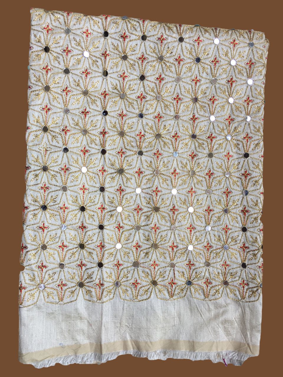 houseofcommon Unstitched Silk Blend Blouse Material Embroidered-picture-8